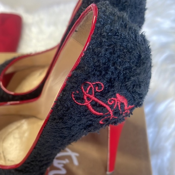 Christian Louboutin Cloth Heels - Picture 2 of 14